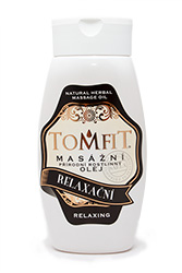 Masážní olej Tomfit Relaxační - 250 ml