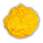 Mycí žínka - barva žlutá - 1 ks