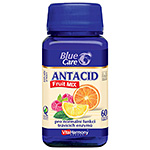 Antacid Fruit MIX, pomeranč, citron, malina - 60 tablet