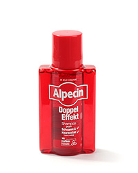 Kofeinový šampon proti lupům a vypadávání vlasů - Alpecin Double Effect - cestovní balení - 75 ml