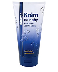 Krém na nohy se včelím voskem - 150 ml