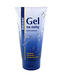 Gel na nohy s mentolem - 150 ml