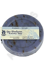 Bylinné mýdlo s mandlovým olejem - Levandule - modrá - 75 g