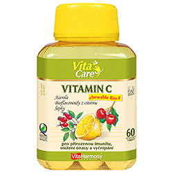 Vitamin C Chewable Bio-F - žvýkací tablety - 60 tablet