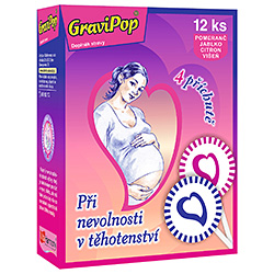 GraviPop® - směs 4 příchutě - 12 ks