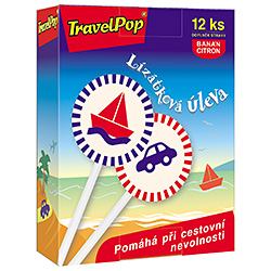 TravelPop® - banán, citrón - 12 ks