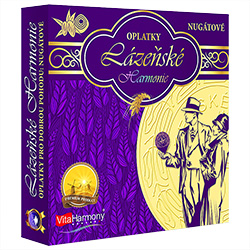 Lázeňské Harmonie New - nugátové oplatky - 180 g