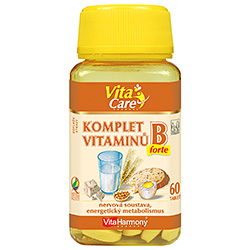 Komplet vitaminů B Forte - 60 tablet