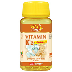 Vitamin K2 100 µg + D3 25 µg - 60 tobolek