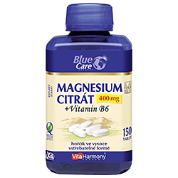 XXL Magnesium citrát + Vitamin B6 - 150 tobolek