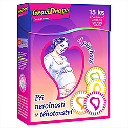 GraviDrops - směs 4 příchutě - 15 ks