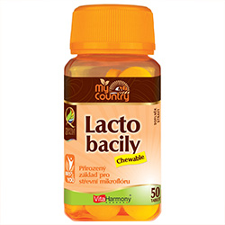 My Country - Lactobacily chewable - 50 pastilek