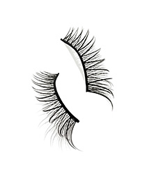 Nalepovací řasy včetně lepidla - Eyelashes Set - 1 ks