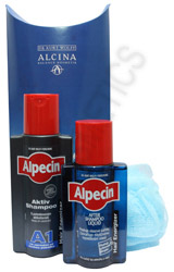 Alpecin - Dárkové balení - Aktivní šampon A1 + Kofeinové tonikum - 1 balení Alpecin - Dárkové balení - Aktivní šampon A1 + Kofeinové tonikum - 1 balení