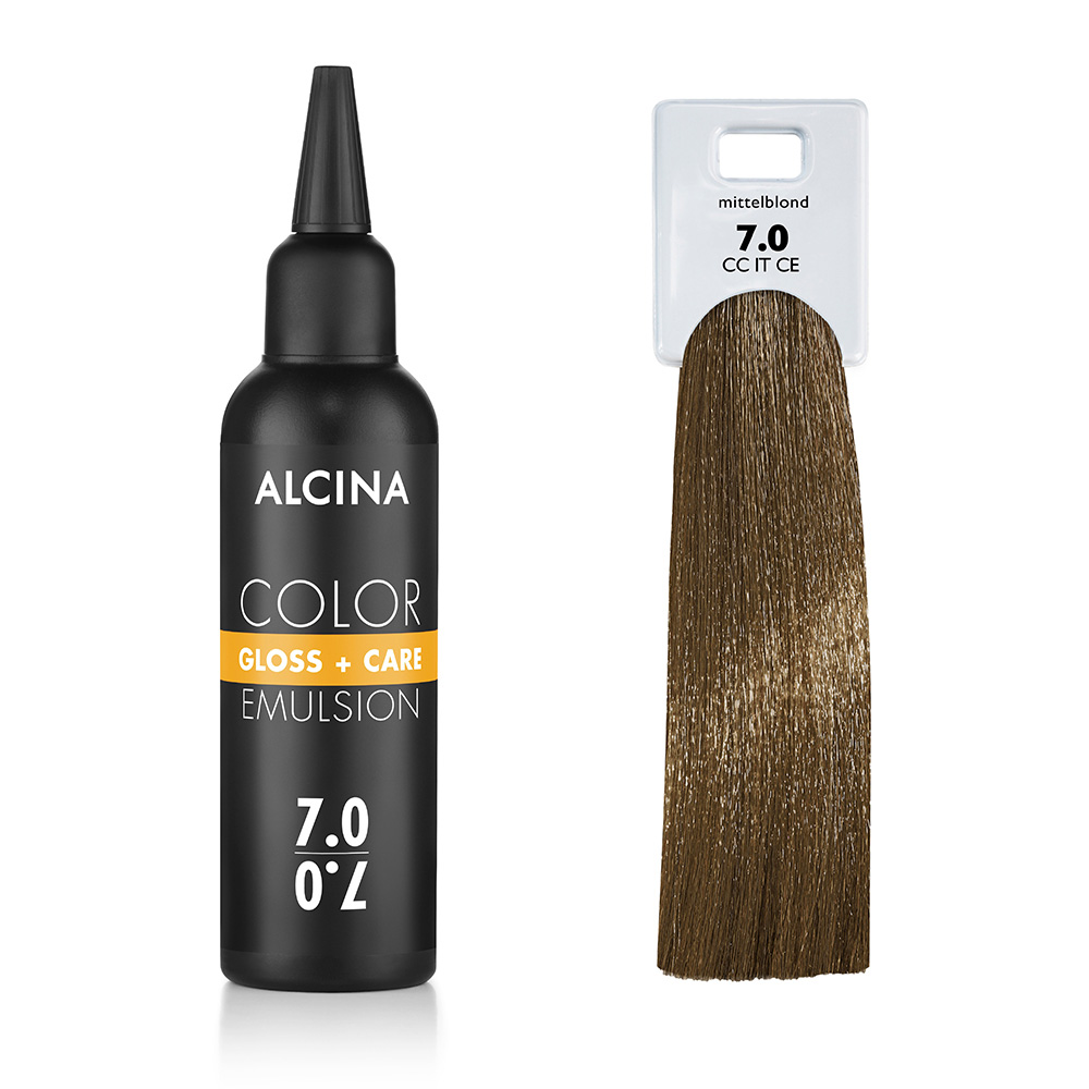 Alcina Tónovací emulze - 7.0 Střední blond