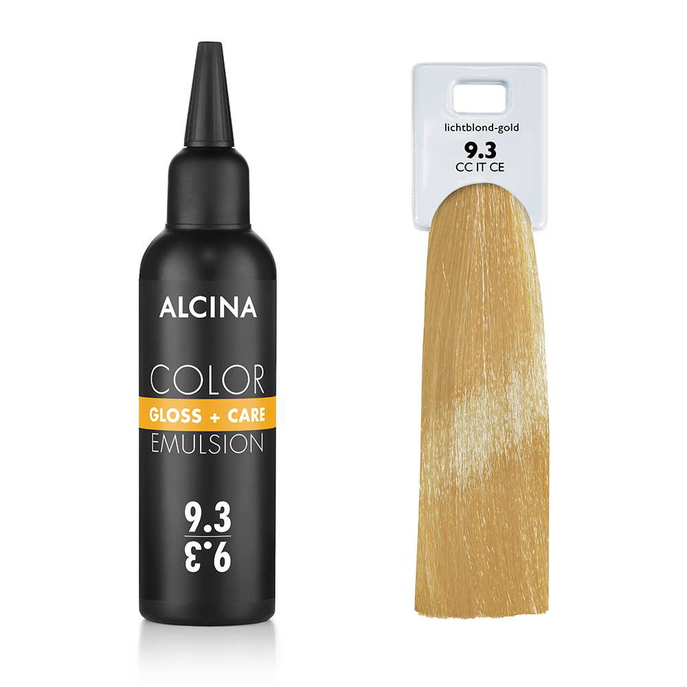 Alcina Tónovací emulze - 9.3 Jasná blond - zlatá