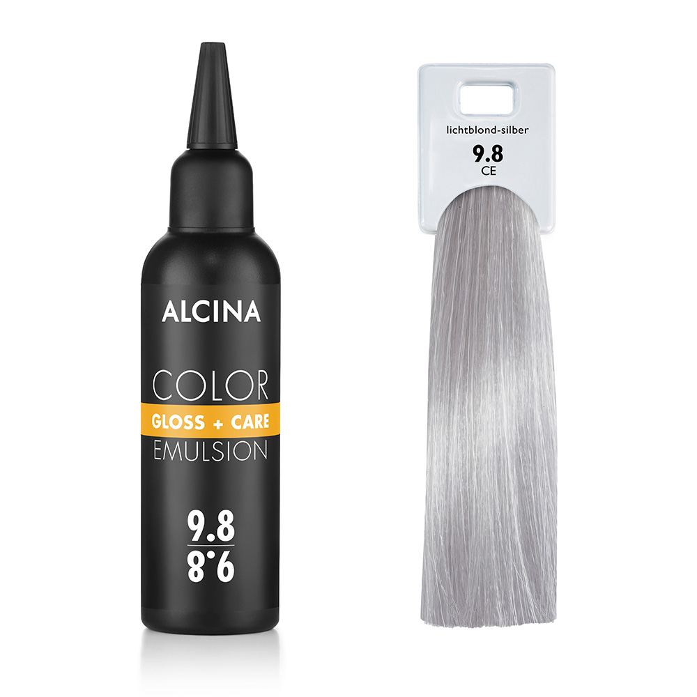 Alcina Tónovací emulze - 9.8 Jasná blond - stříbrná