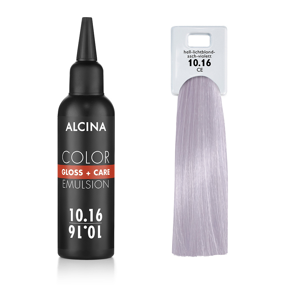 Alcina Tónovací emulze - 10.16 Jasná blond - popelavá - fialová