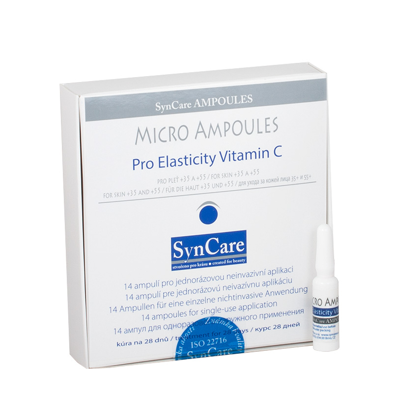 Syncare Micro Ampoules Pro Elasticity Vitamin C - kůra na 28 dnů