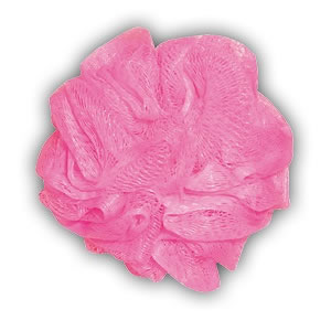 Mycí žínka - barva růžová