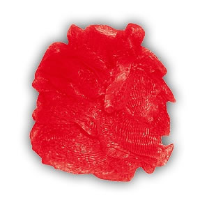 Mycí žínka - barva červená