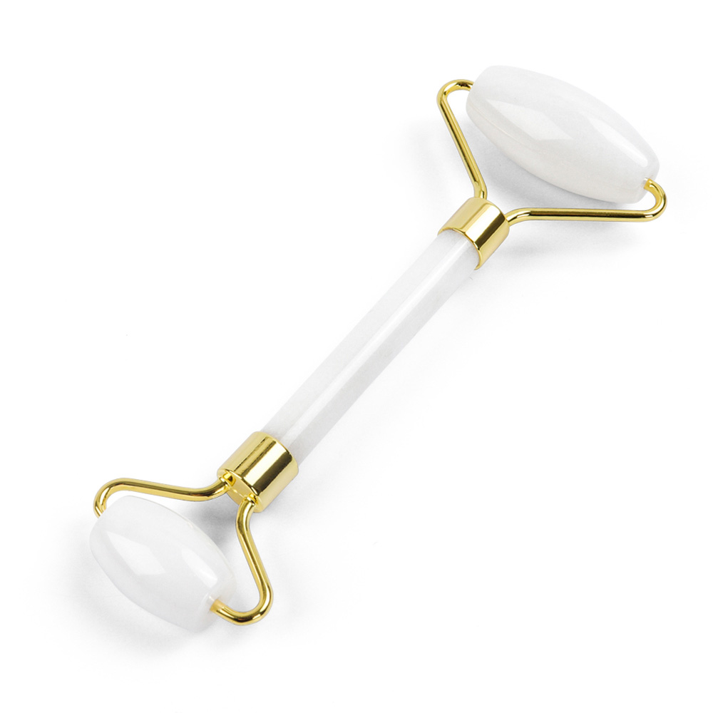 Natural White Jade Crystal Roller masážní váleček na obličej