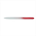 Pilník skleněný oboustranný 9 cm - červený - 1 ks